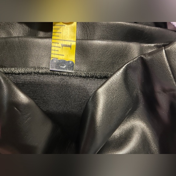 Women's Black Wide Leg Pants - Picture 6 of 8